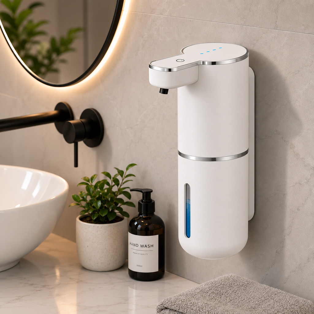 Dispensador Automático de Jabón Espuma Recargable